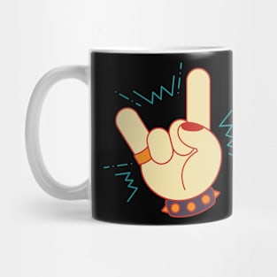 Rock And Roll Retro Horn Mug